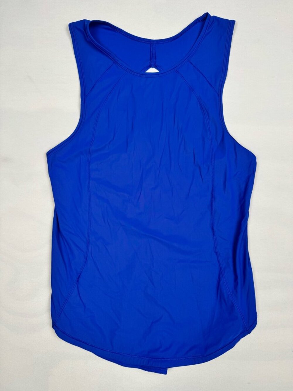 Lululemon Sculpt Tank Keyhole Open Back Cobalt Blue Approx 4-6